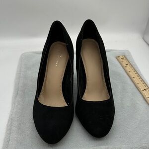 C Comfort Est. 1946 Women’s Black Suede/Velvet High Heel Pumps Size 7m